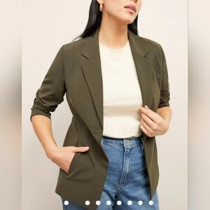 Liz Baker Women's Olive Blazer